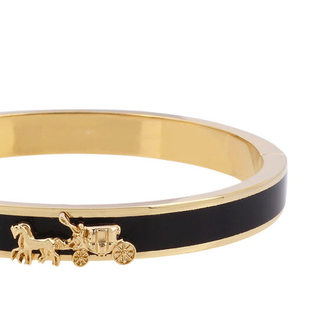 COACH Signature Enamel Bangle Bracelet
