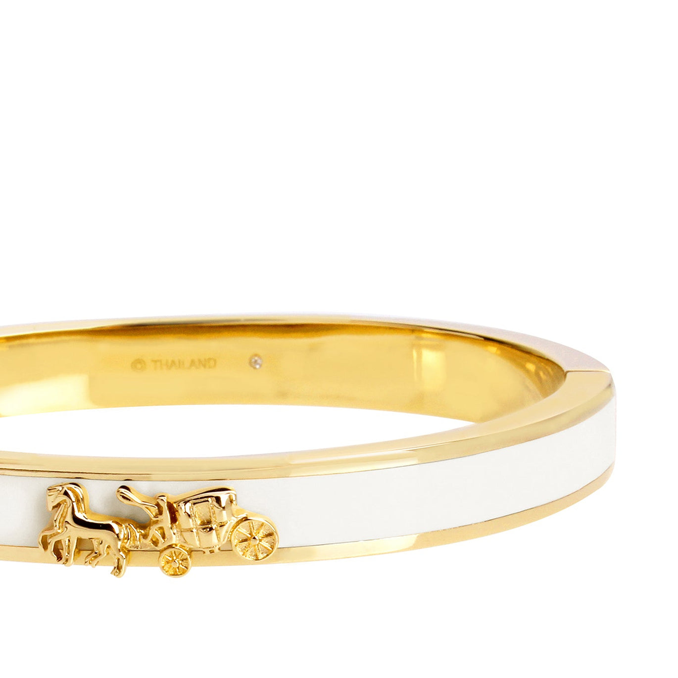 COACH Signature Enamel Bangle Bracelet