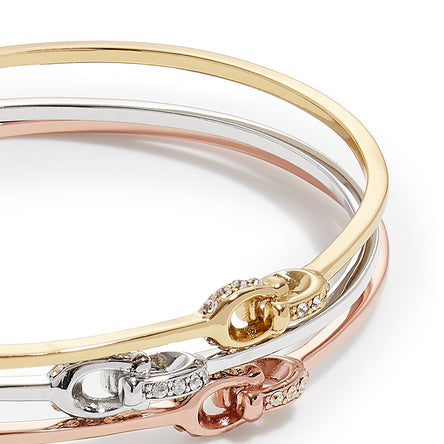 Coach Bracelet C Logo Bangle Set