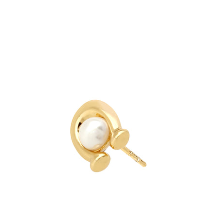 COACH Pearl Signature Stud Earrings