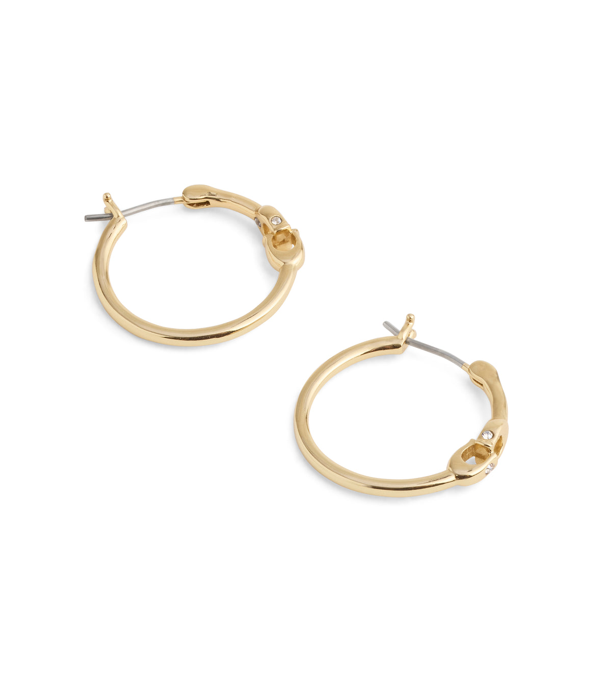 COACH Gold Hoops