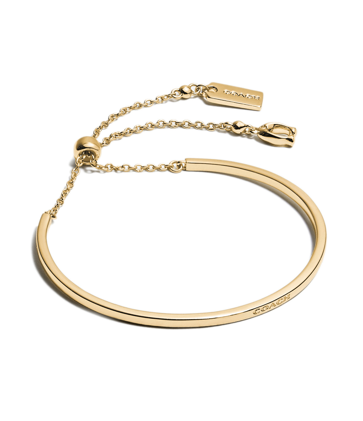 COACH Slider Bracelet Gold
