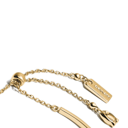 COACH Slider Bracelet Gold