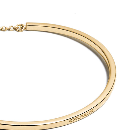 COACH Slider Bracelet Gold