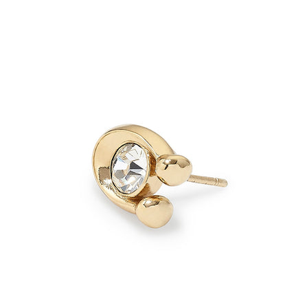 COACH Signature Stone Stud Earrings