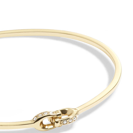 COACH Interlinked Pave C Bangle Gold