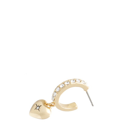 COACH Star and Heart Huggie Hoops