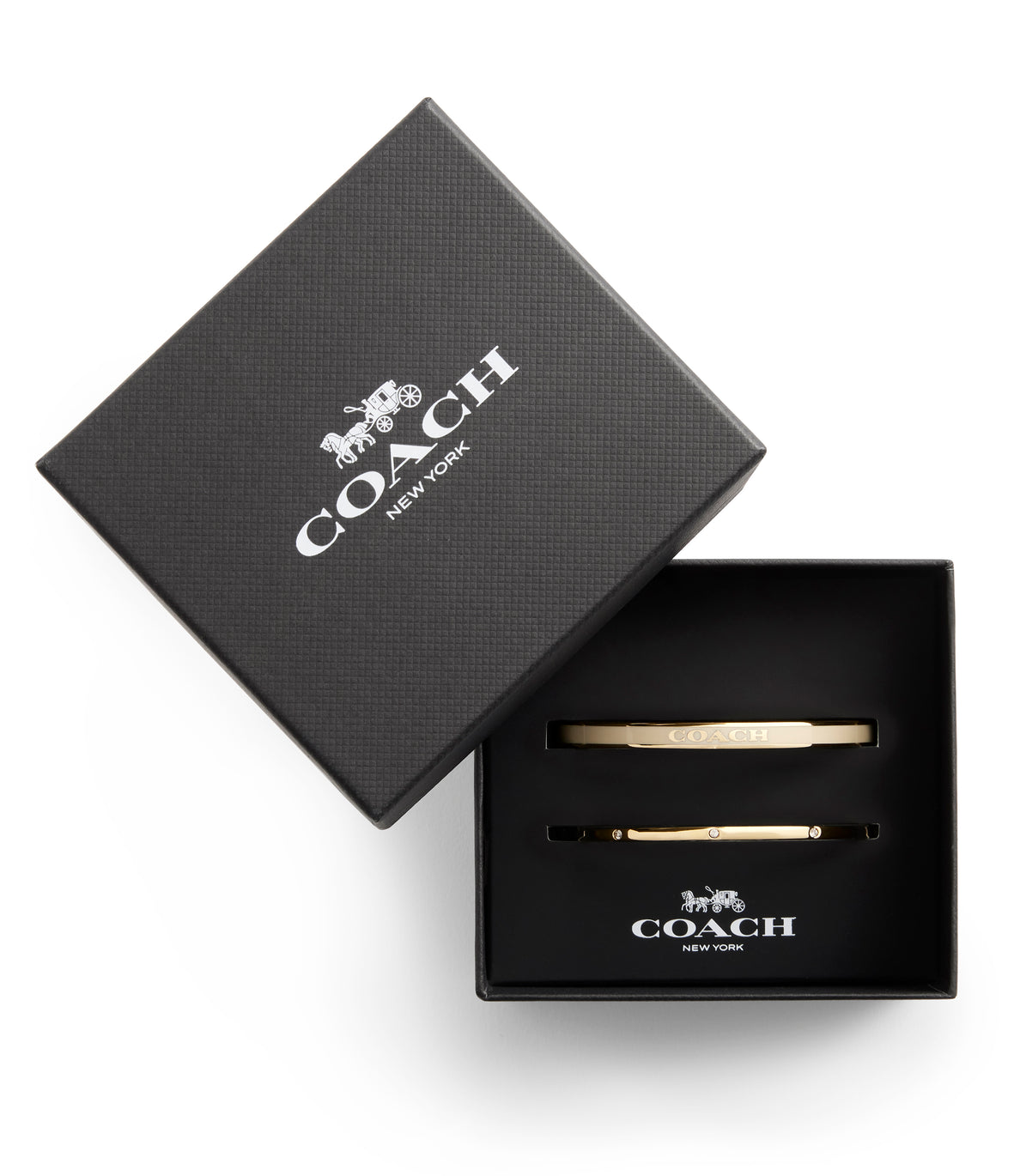 COACH Duo Bangle Set Cream