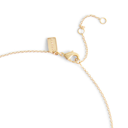 COACH Signature Cherry Novelty Short Pendant Necklace