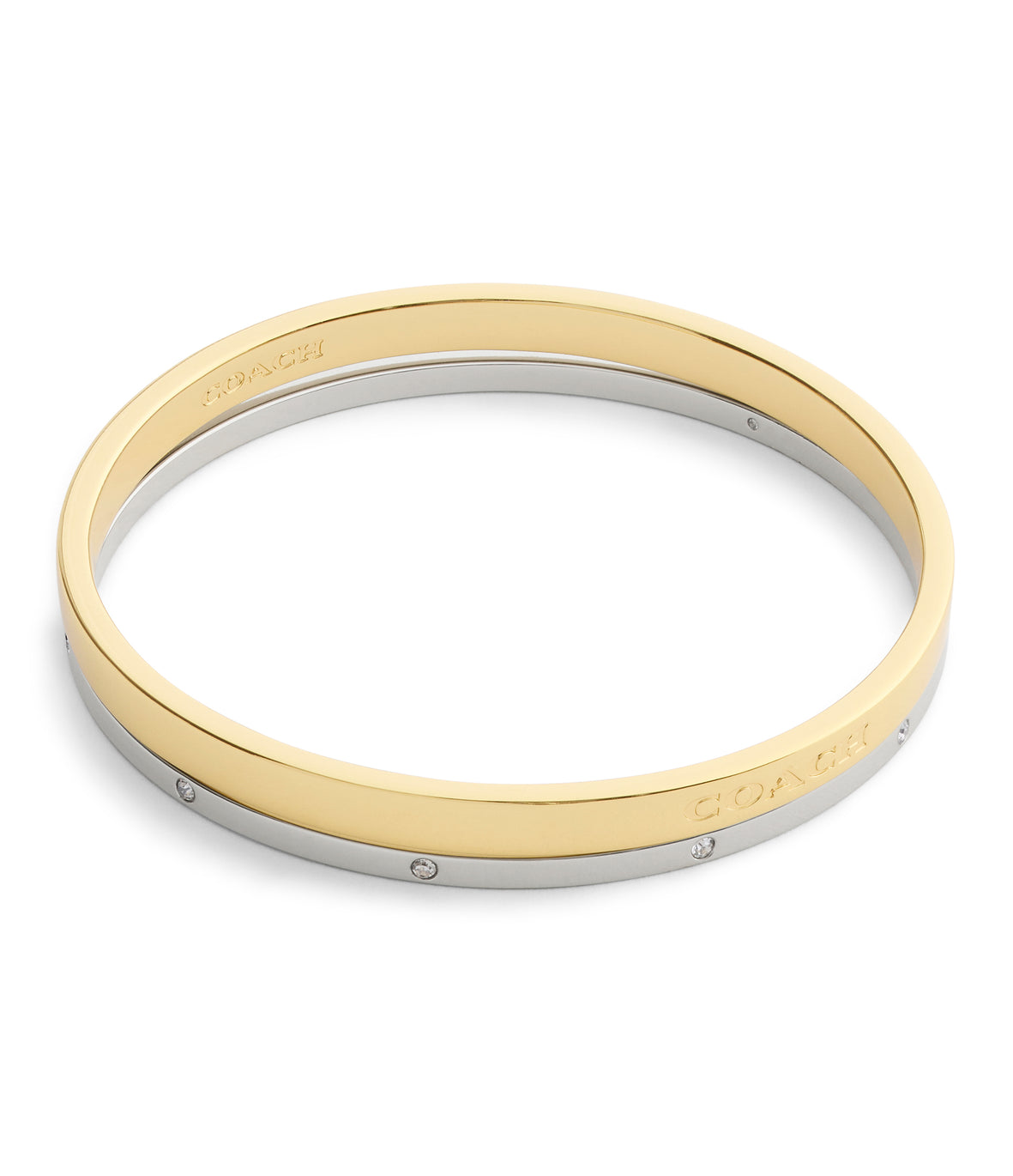 COACH Mixed Metal Bangle Set