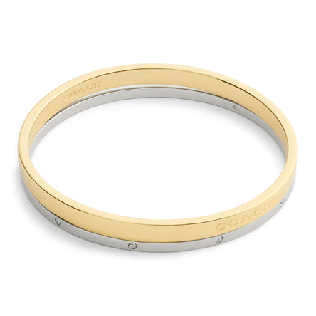 COACH Mixed Metal Bangle Set