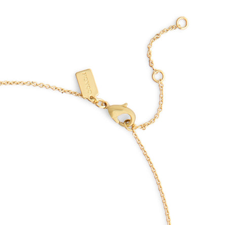 COACH Signature Mini Cherry Novelty Short Pendant Necklace