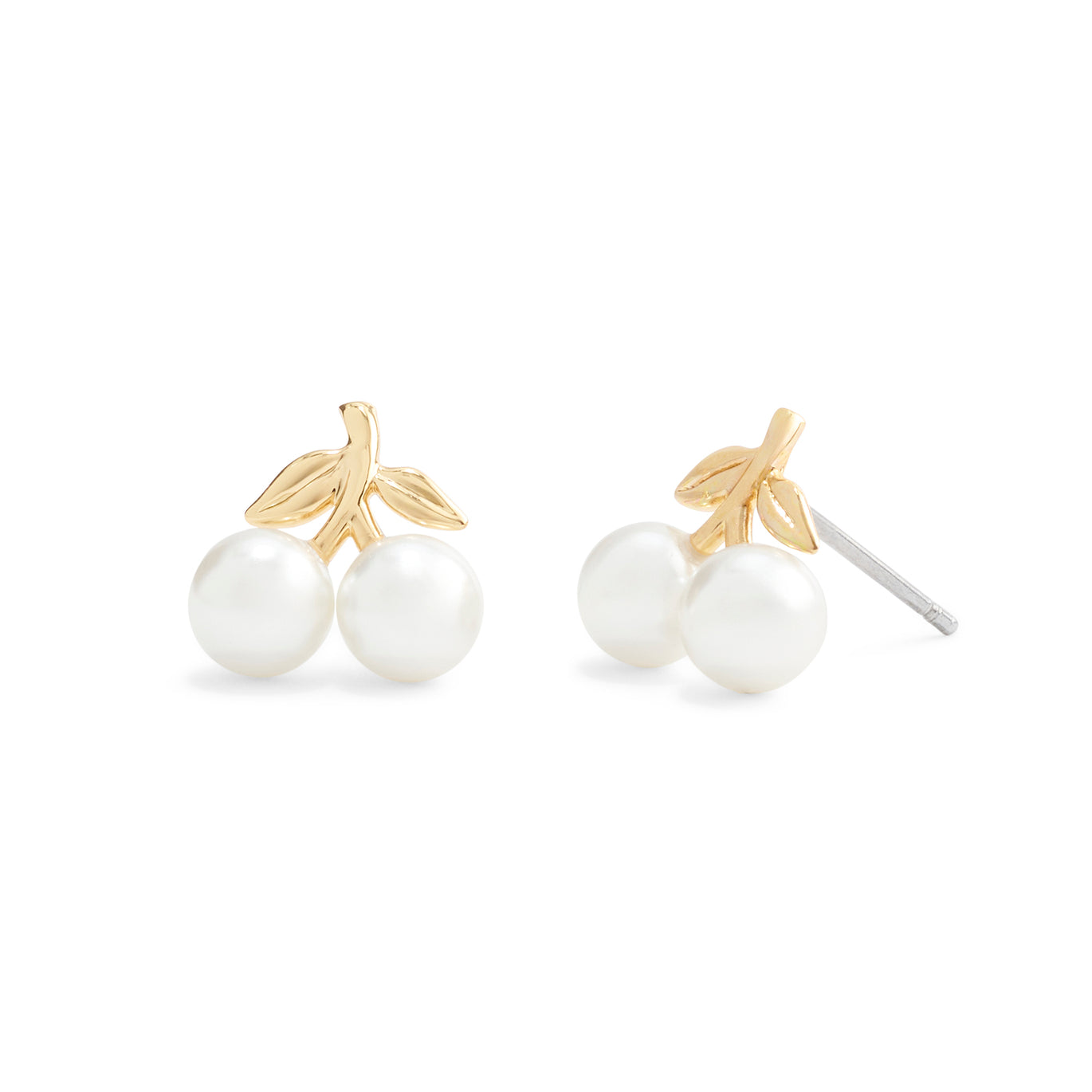 COACH Pearl Cherry Stud Earrings