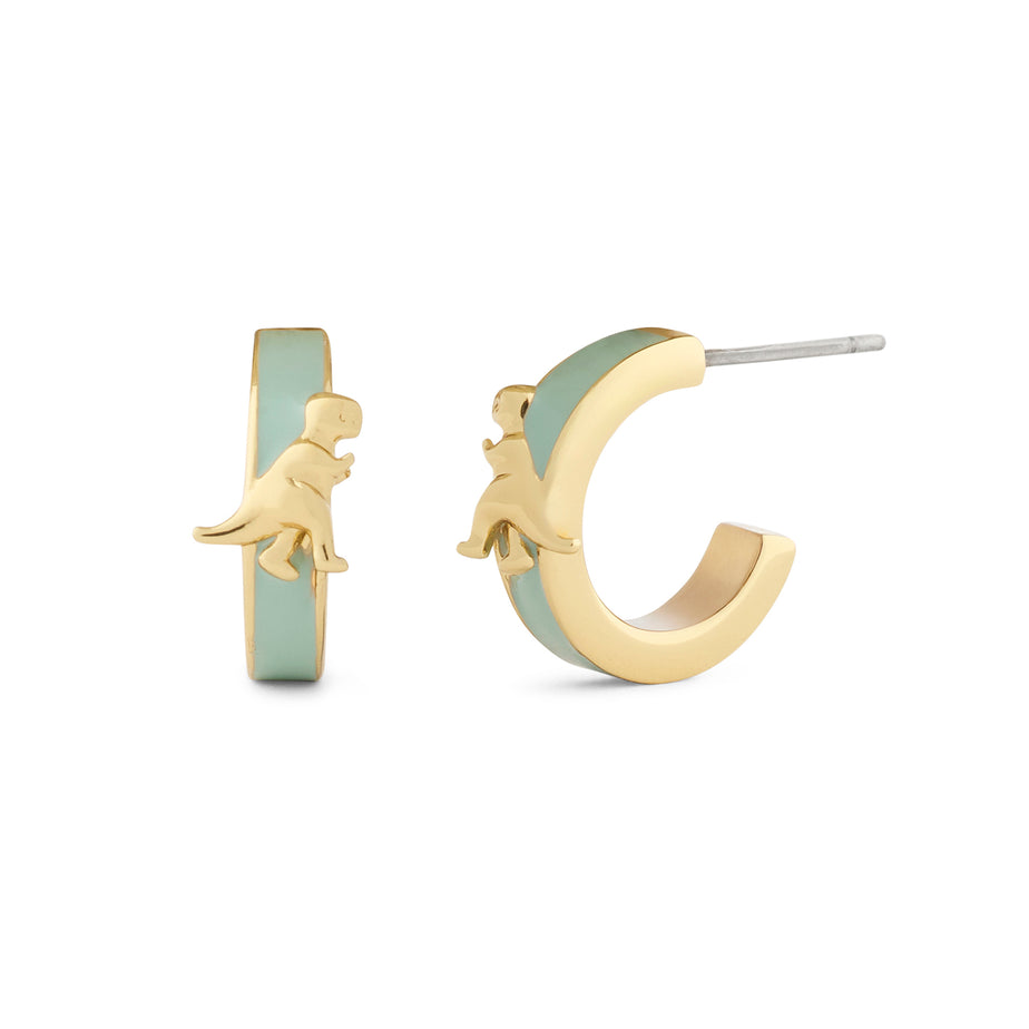 COACH Rexy Huggie Hoops