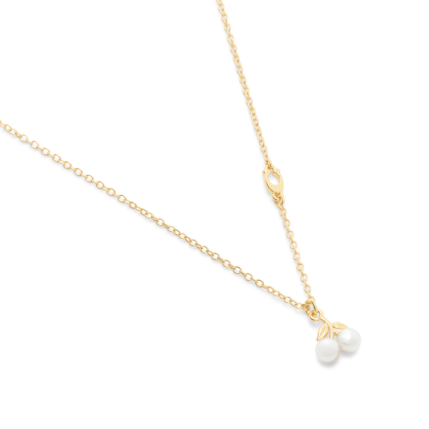COACH Pearl Cherry Necklace