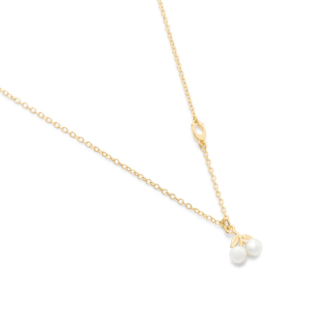 COACH Pearl Cherry Necklace
