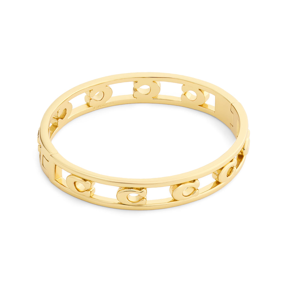 COACH Open C Hinged Bangle
