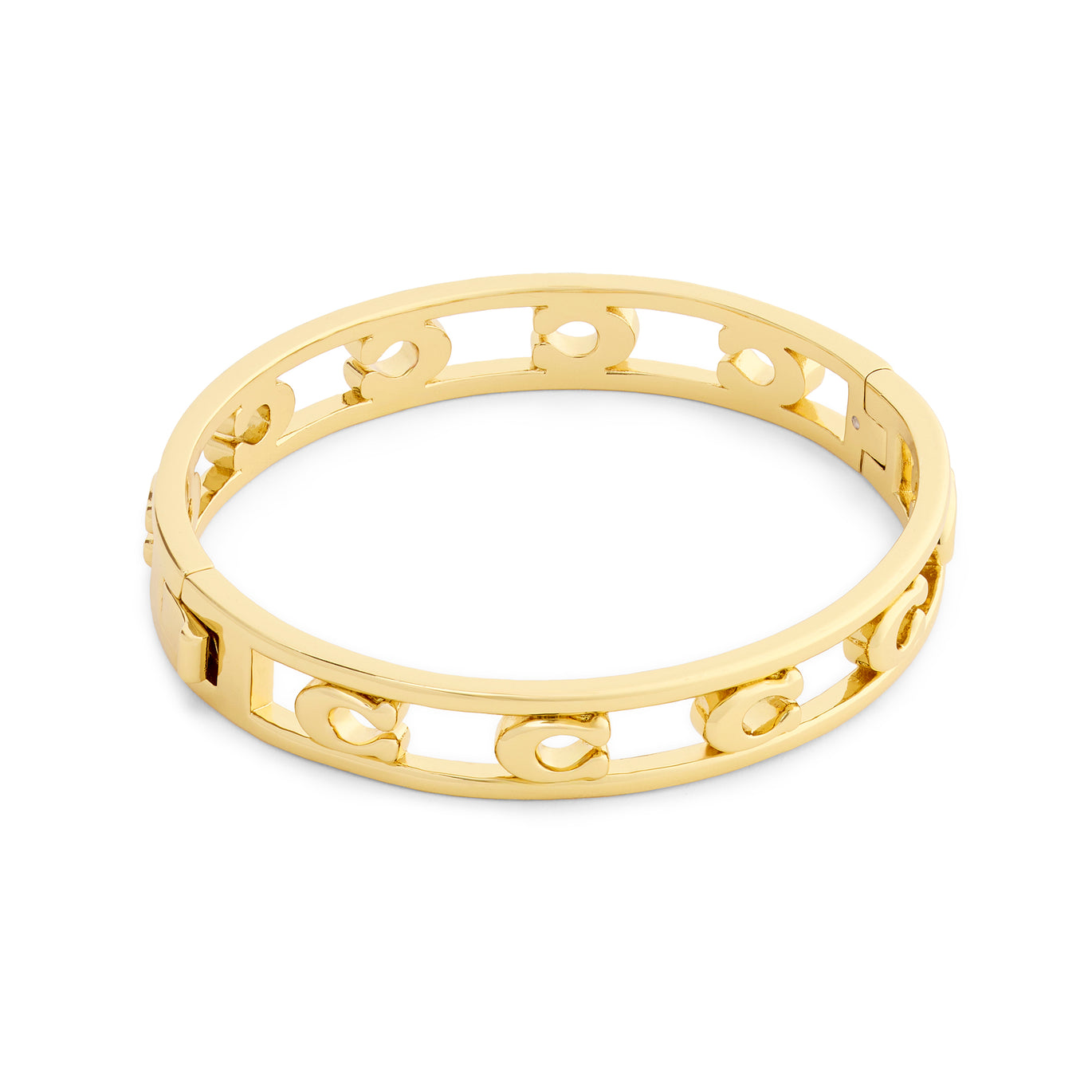 COACH Open C Hinged Bangle
