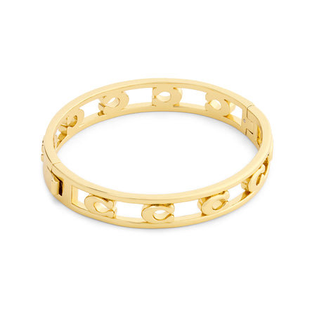 COACH Open C Hinged Bangle