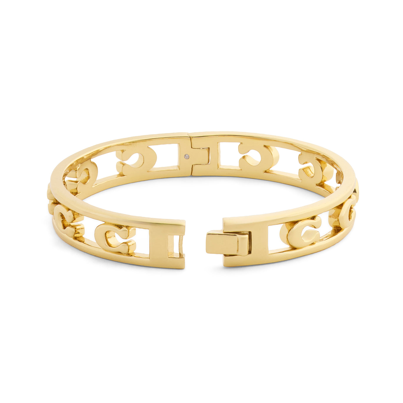 COACH Open C Hinged Bangle