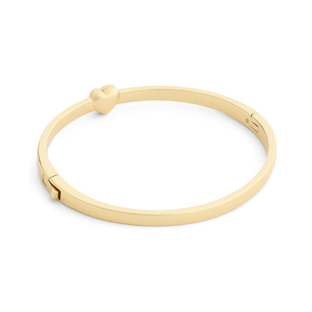 COACH Heart Hinged Bangle