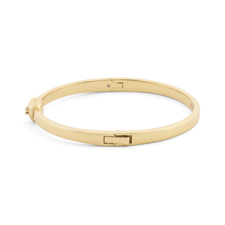 COACH Heart Hinged Bangle