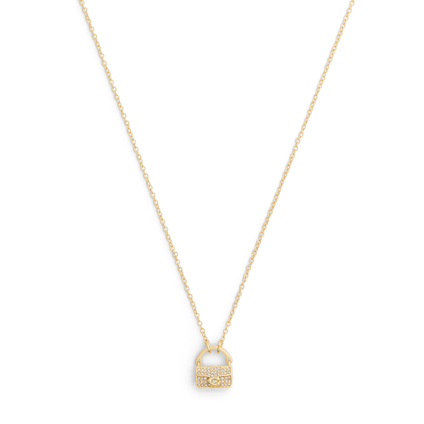 COACH Tabby Bag Necklace