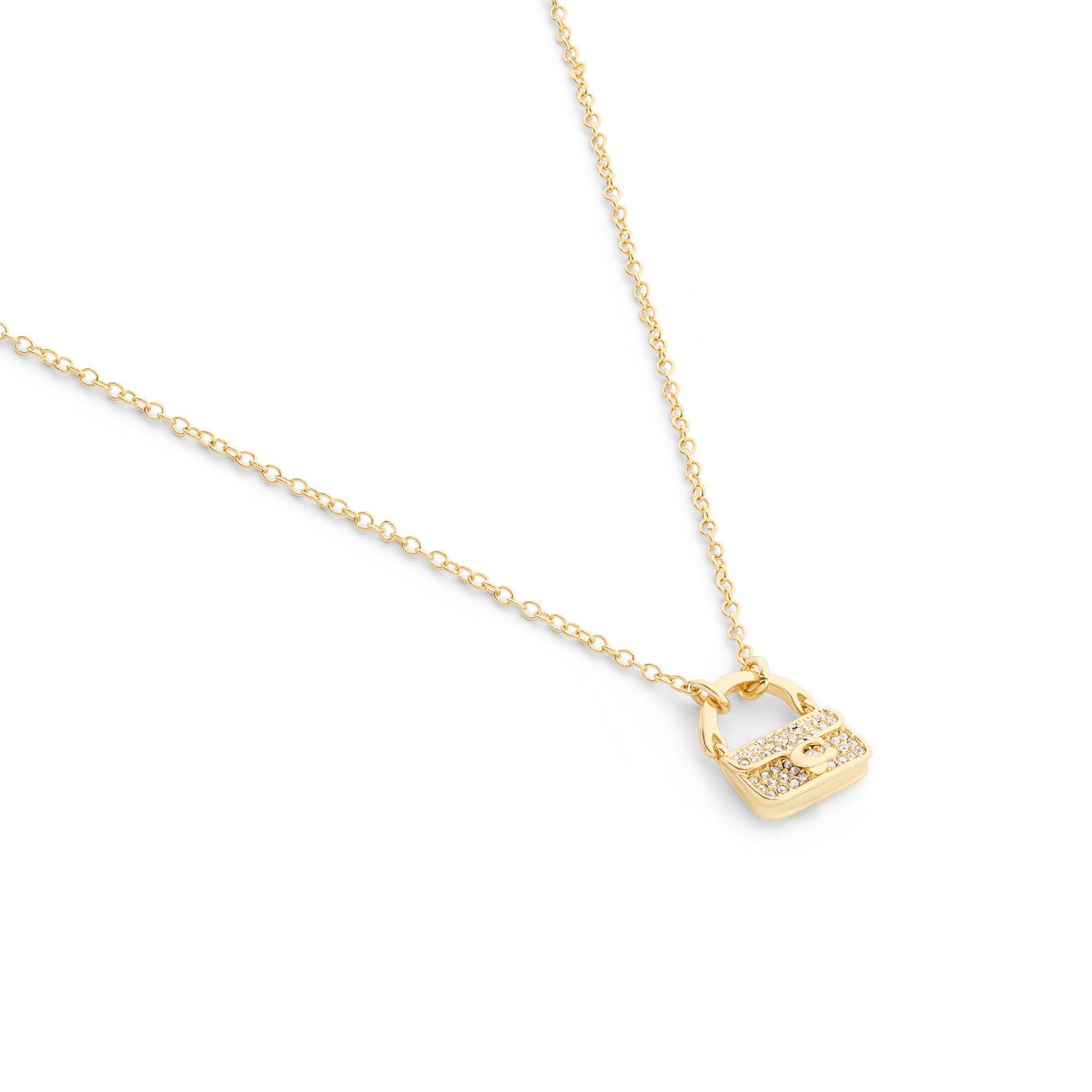 COACH Tabby Bag Necklace