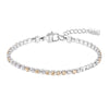 BOSS Ladies Kassy Multi Coloured Crystal Tennis Bracelet