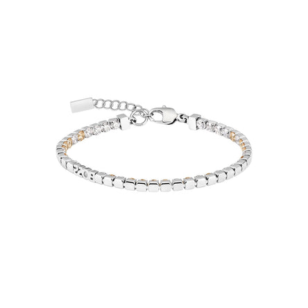 BOSS Ladies Kassy Multi Coloured Crystal Tennis Bracelet