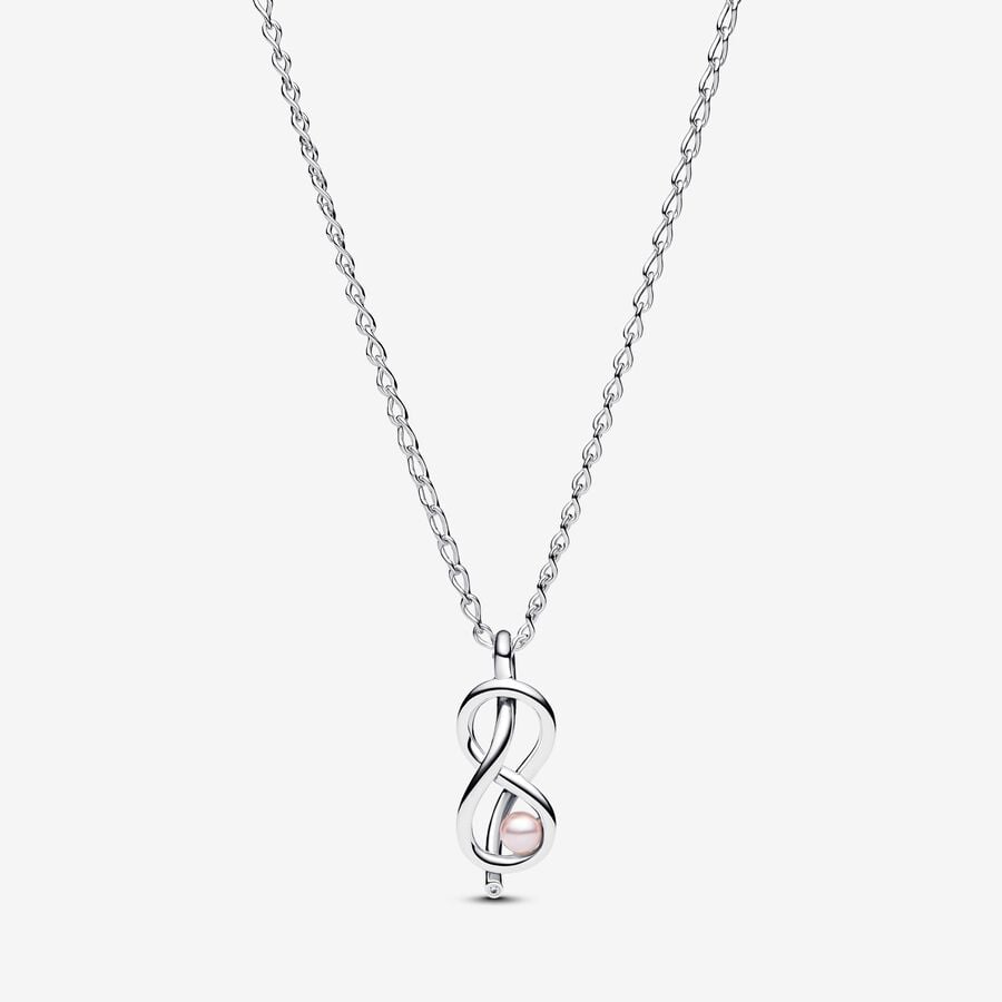 Pandora Infinity Knot Collier Necklace