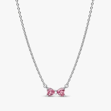 Pandora Bow Pendant Necklace