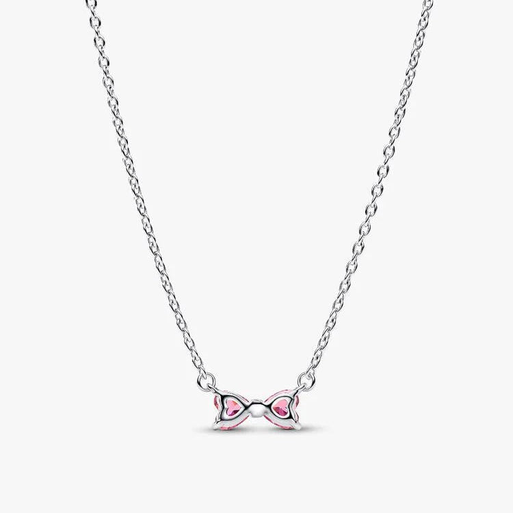 Pandora Bow Pendant Necklace