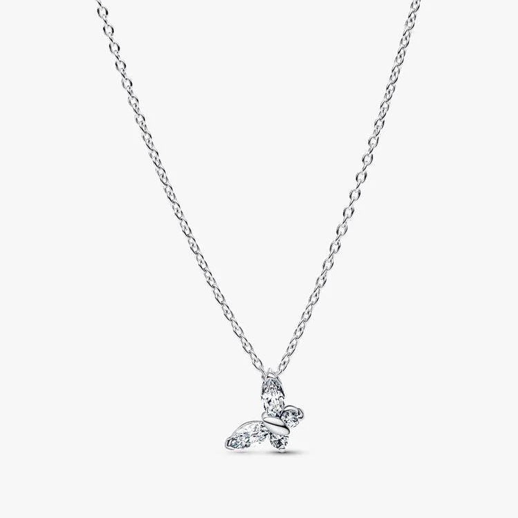 Pandora Butterfly Pendant Necklace