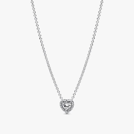 Pandora Elevated Heart Necklace