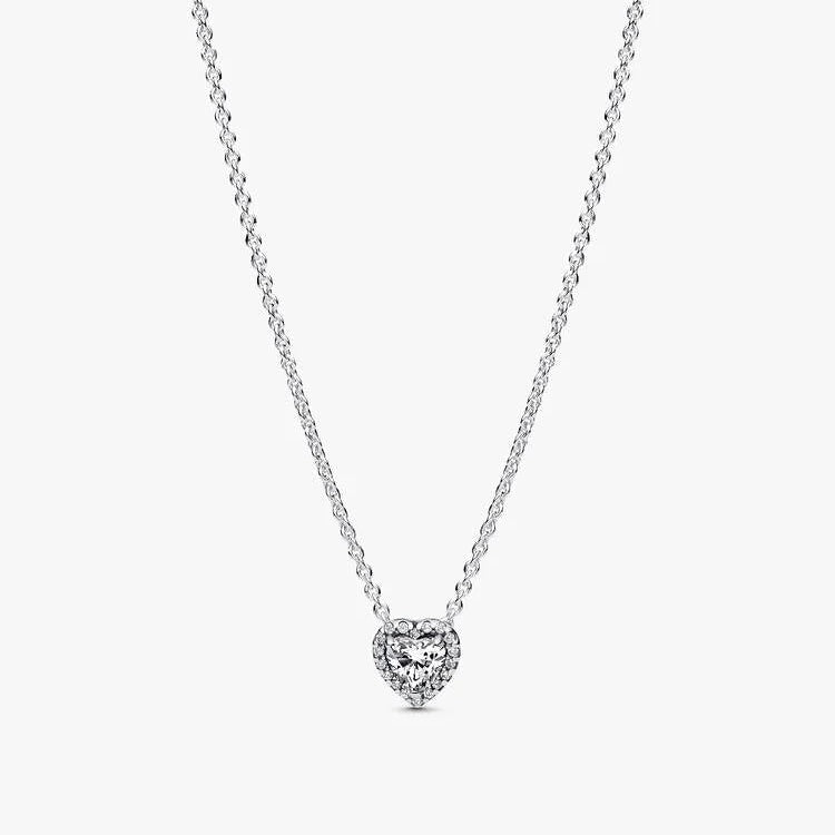 Pandora Elevated Heart Necklace