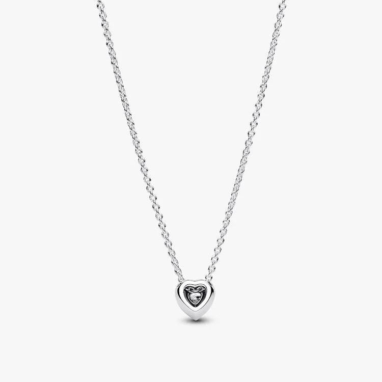 Pandora Elevated Heart Necklace