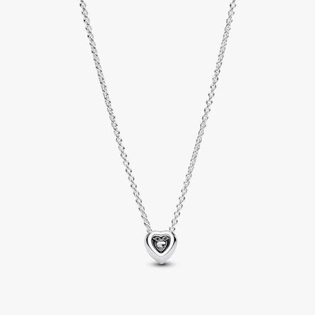 Pandora Elevated Heart Necklace