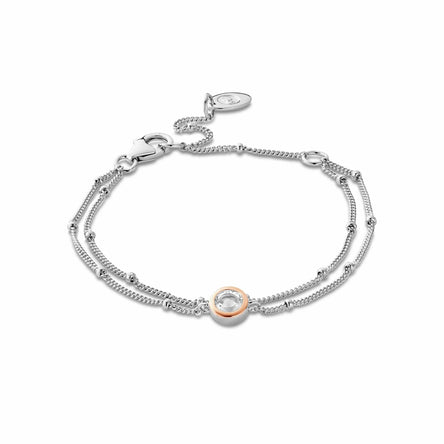 Clogau Celebration Double Chain Bracelet