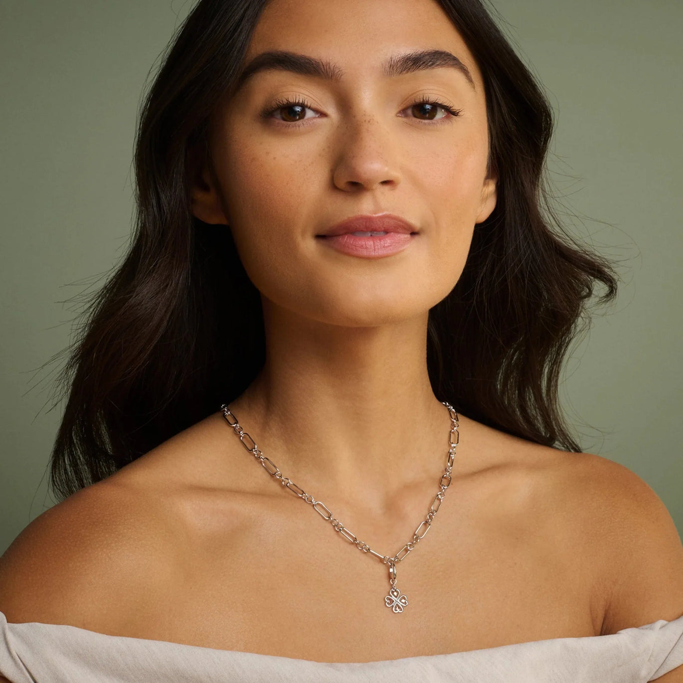 Clogau Insignia Silver Charm Necklace
