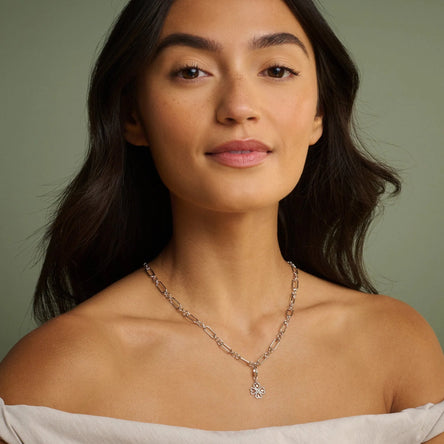 Clogau Insignia Silver Charm Necklace