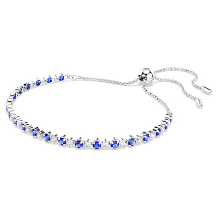 Swarovski Matrix Blue Tennis Bracelet