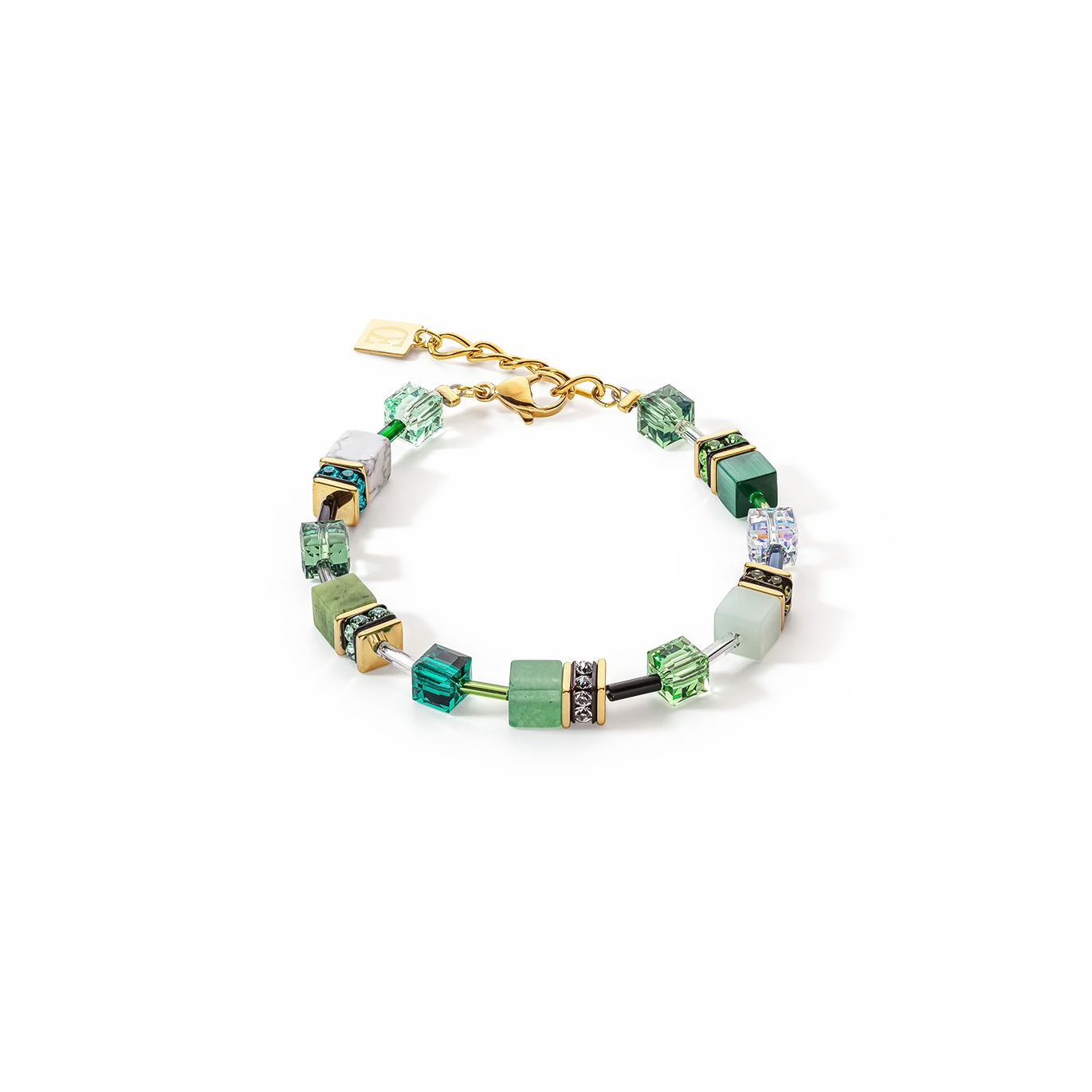 Coeur de Lion GeoCUBE® Iconic Precious bracelet green