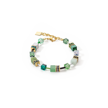 Coeur de Lion GeoCUBE® Iconic Precious bracelet green