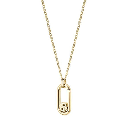 Hugo Boss Double B Gold Necklace