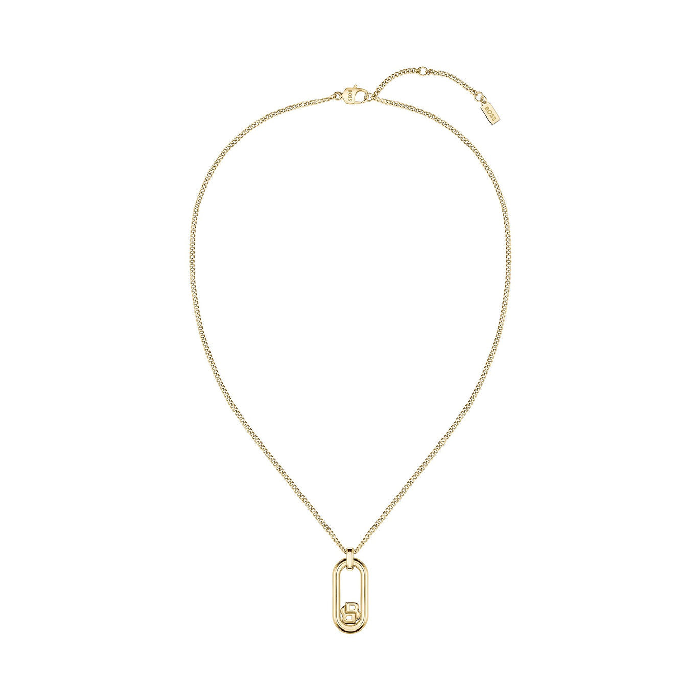 Hugo Boss Double B Gold Necklace