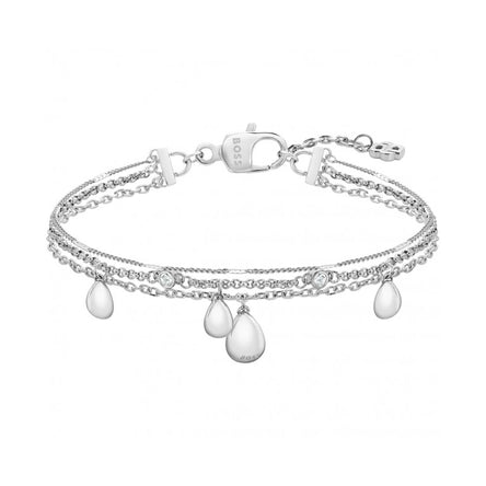BOSS Selena Teardrop Crystal Bracelet Stainless Steel