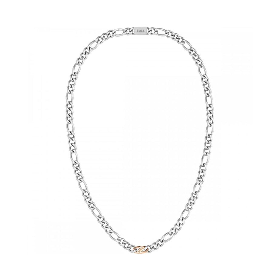 Boss Gents Rian Stainless Steel Link Necklace