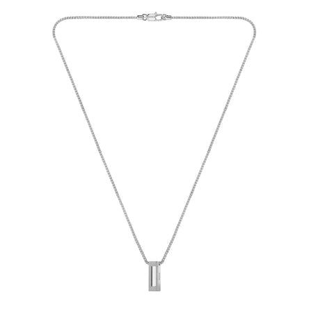 BOSS Candor Stainless Steel Bar Mens Necklace
