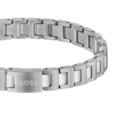 BOSS Candor Stainless Steel Link Mens Bracelet